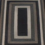 Modern Farmhouse Jute Rug – 5' x 8' in Mocha & Cream