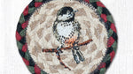 IC-81 chickadee bird design drink coaster