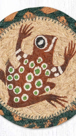 Southwestern frog coaster rustic farmhouse style