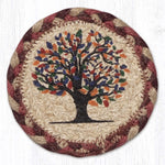 Tree of Life Coaster – Earth Rugs Braided Jute, 5