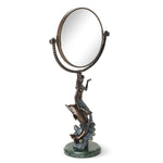 Ocean Fantasy Mermaid and Dolphin Sculpture