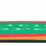 Rainbow Dot Sanitize Here Classroom Runner Rug