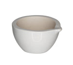 Mortar and Pestle Porcelain 1.5 In Height 80 mm Labware by GSC International