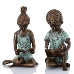 Traditional Brass Bookends for Home Library Shelving