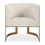 Curved Barrel Accent Chair – Uttermost Bellina Plush Upholstery