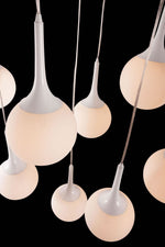 Sculptural White Ceiling Light Fixture for Entryway – Zuo