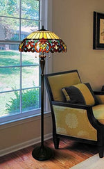 Traditional Stained Glass Floor Lamp – Fine Art Lighting 62