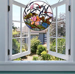 Fine Art Lighting Decorative Stained Glass Panel – Tiffany Design