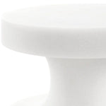 Organic textured finish accent table
