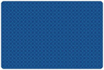 Carpets for Kids KIDSoft Comforting Circles Tonal Solid Classroom Rug, Primary Blue, Rectangle