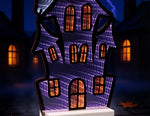 Haunted House Accent Light – Acrylic Halloween LED Decor 16