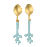 Seafoam Coral spoons