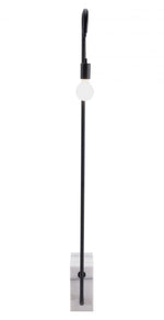 Elegant Industrial Standing Lamp – Marble & Copper by ZUO