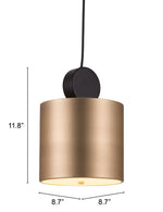 Elegant Gold Modern Deco Pendant Lamp – Zuo