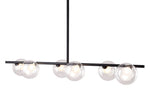 Tall Black Chandelier for Dining Room