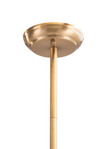 Zuo Modern Brass Hanging Ceiling Lamp for Modern Interiors