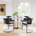 Zuo Modern Minimalist Brass Ceiling Lamp with Contemporary Design