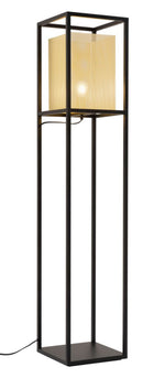Sleek Steel Frame Floor Lamp – Perforated Shade by ZUO