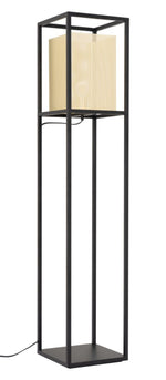 Modern Accent Standing Lamp – Perforated Shade, Yves