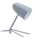 Dimmer-Compatible Zuo Modern Table Lamp with Low-Profile Base