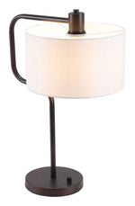 White Electroplated Steel Table Lamp – Zuo Middlemist