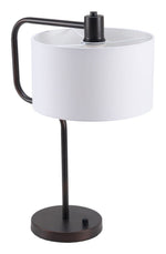 Modern Desk Lamp with Dimmable LED and USB Port – Zuo Middlemist