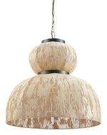 Zuo Modern Compact Hanging Light – Beige Finish, Powder-Coated Steel Frame