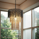 Zuo Modern Bizu Ceiling Pendant – Two-Tone Powder Coated Steel Lamp
