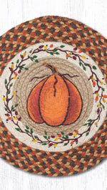 farmhouse Thanksgiving pumpkin placemat