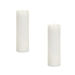 Moving Flame LED Wax Pillars – 9