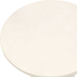 Warm white pebble table