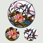 Classic Tiffany Glass Window Panel – Decorative Home Accent by Fine Art Lighting