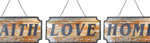 Decorative Inspirational Word Signs – 11.25 x 18 Wood Plaques