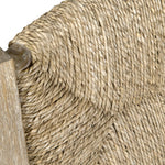 Coastal Accent Chair – Warm Beige Seagrass Dining Furniture
