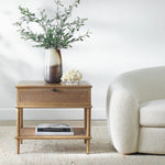 Oak finish mindi wood furniture