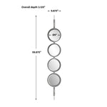 Silver Leaf Wall Mirror with Unique Design – Grace Feyock Collection