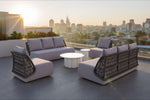 Minimalist White Coffee Table for Indoor & Outdoor Use