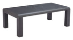 Black Faux Wood Coffee Table for Contemporary Living Spaces
