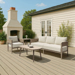 Contemporary Rectangular Table, Stylish Coffee Centerpiece