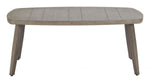 Lightweight Aluminum Coffee Table, Modern Home Accent
