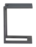 Outdoor-Ready Metal Side Table with Sleek Design