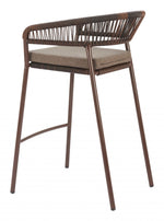 Powder-Coated Steel Barstool – Patio or Deck