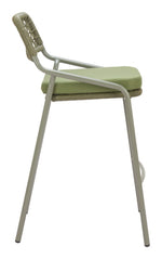 Weather-Resistant Outdoor Bar Stool – Set of 2