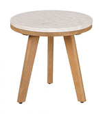 Modern Organic Accent Table for Living Room or Patio