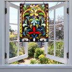 Vertical Stained Glass Panel – Stylish Tiffany Design by Fine Art Lighting