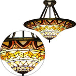 Vintage Tiffany Ceiling Light – 24