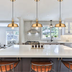 Modern Gold Hanging Light – Bixio 10