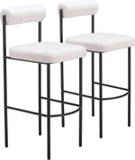 Zuo Modern Livorno Barstool Set of 2 40.2