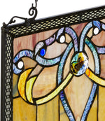 276-Piece Glass Panel – Tiffany Style Window Hanging by Fine Art Lighting