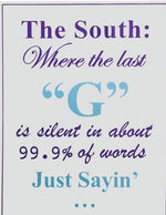 Rustic Metal Wall Art – The South Inspirational Sign Set